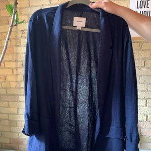 Old Navy Linen Blazer
